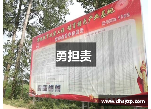 勇担责 